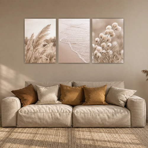 Strand poster 3er set - strand,