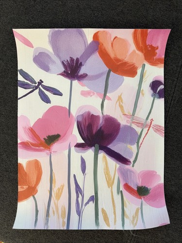 Poster leinwand pastell blumen - poster,