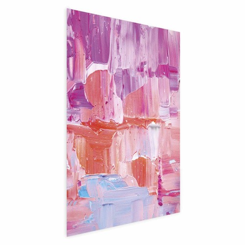 Poster farbenfrohe striche - -,