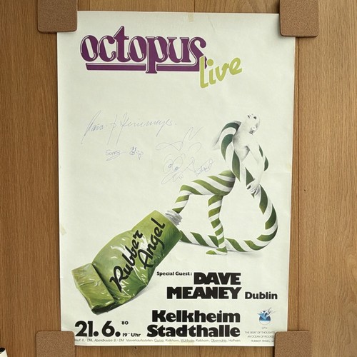 Octopus live konzertposter - octopus,