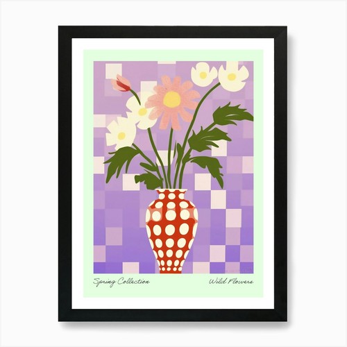 Spring collection wild flowers - spring,