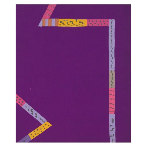 Lila geometrisches abstract - lila,