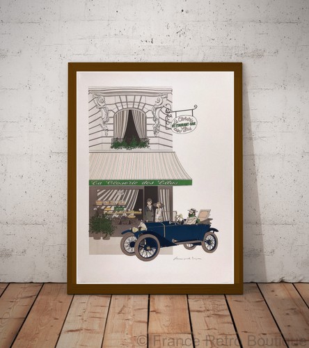 Poster plakat closerie des - closerie,
