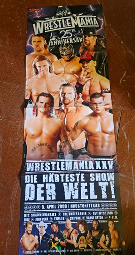 Wwe wrestlemania xxv 25th - wrestlemania,
