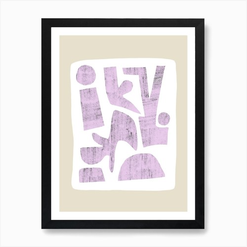 Modern abstrakt lila - modern,