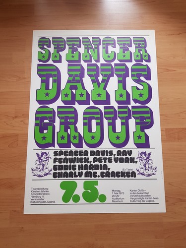 Original konzertplakat - original, --